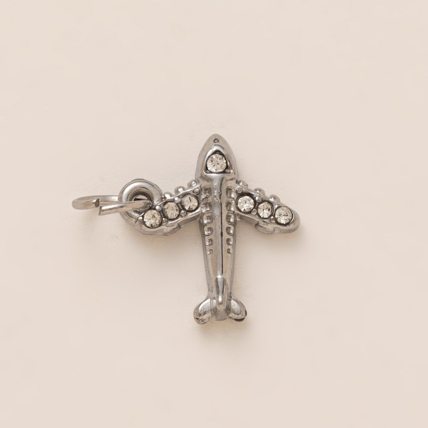 Vintage 18K Gold Plated Stainless Steel Fruit Charm Bar for Women