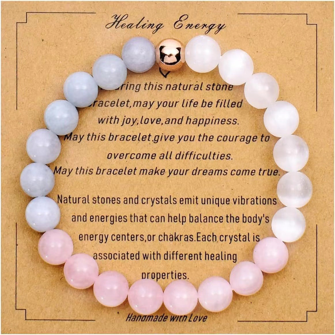 Sweet Natural Gemstone Bracelet for Women