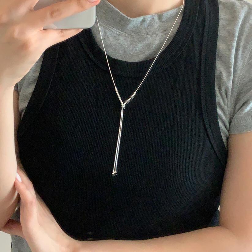 Collana con Pendente Cerchio Geometrico Minimalista in Argento Sterling 925 con Finitura Placcata da Donna