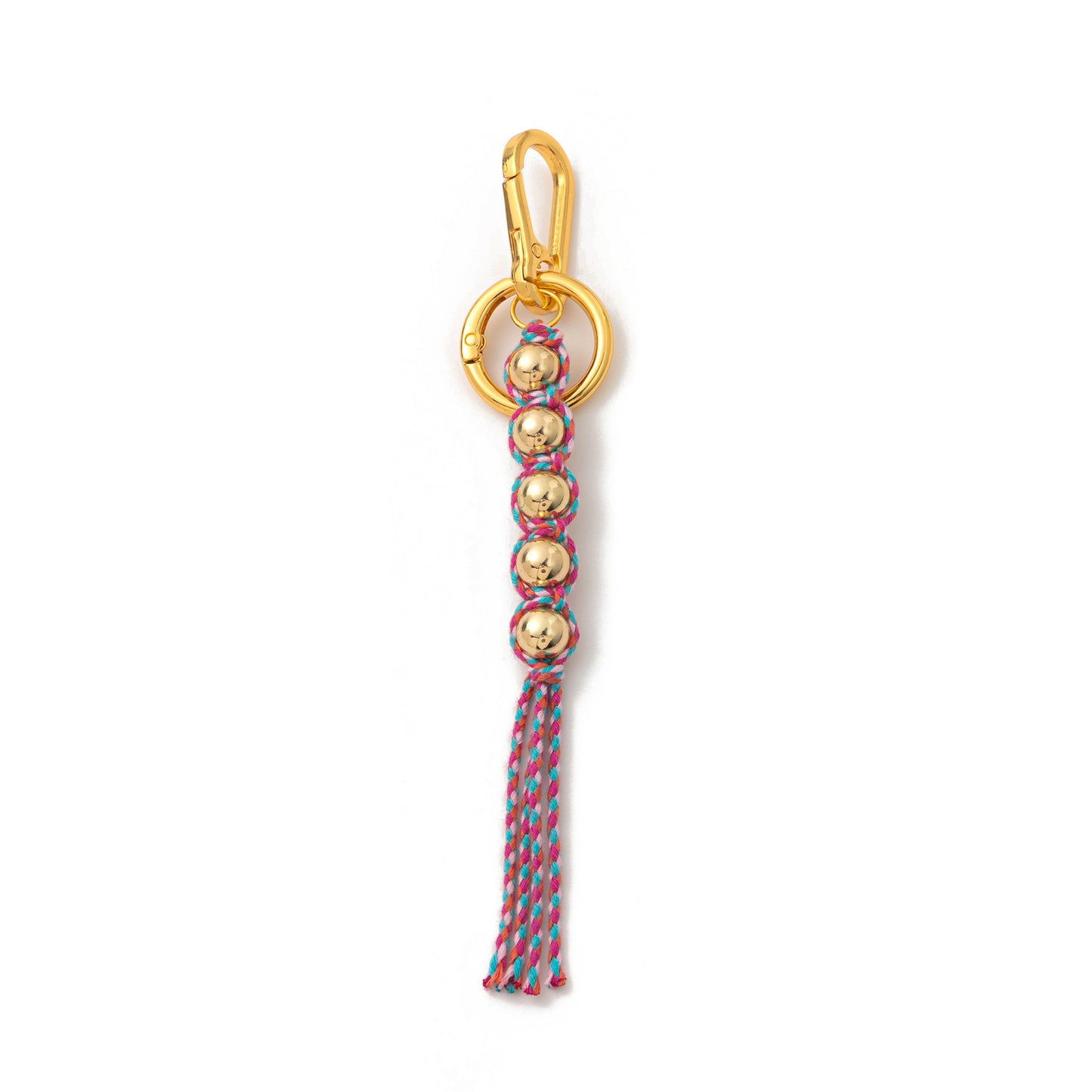 Minimalist Plated Alloy Heart Teardrop Charm Bar Keychain Bag Pendant DIY Accessories