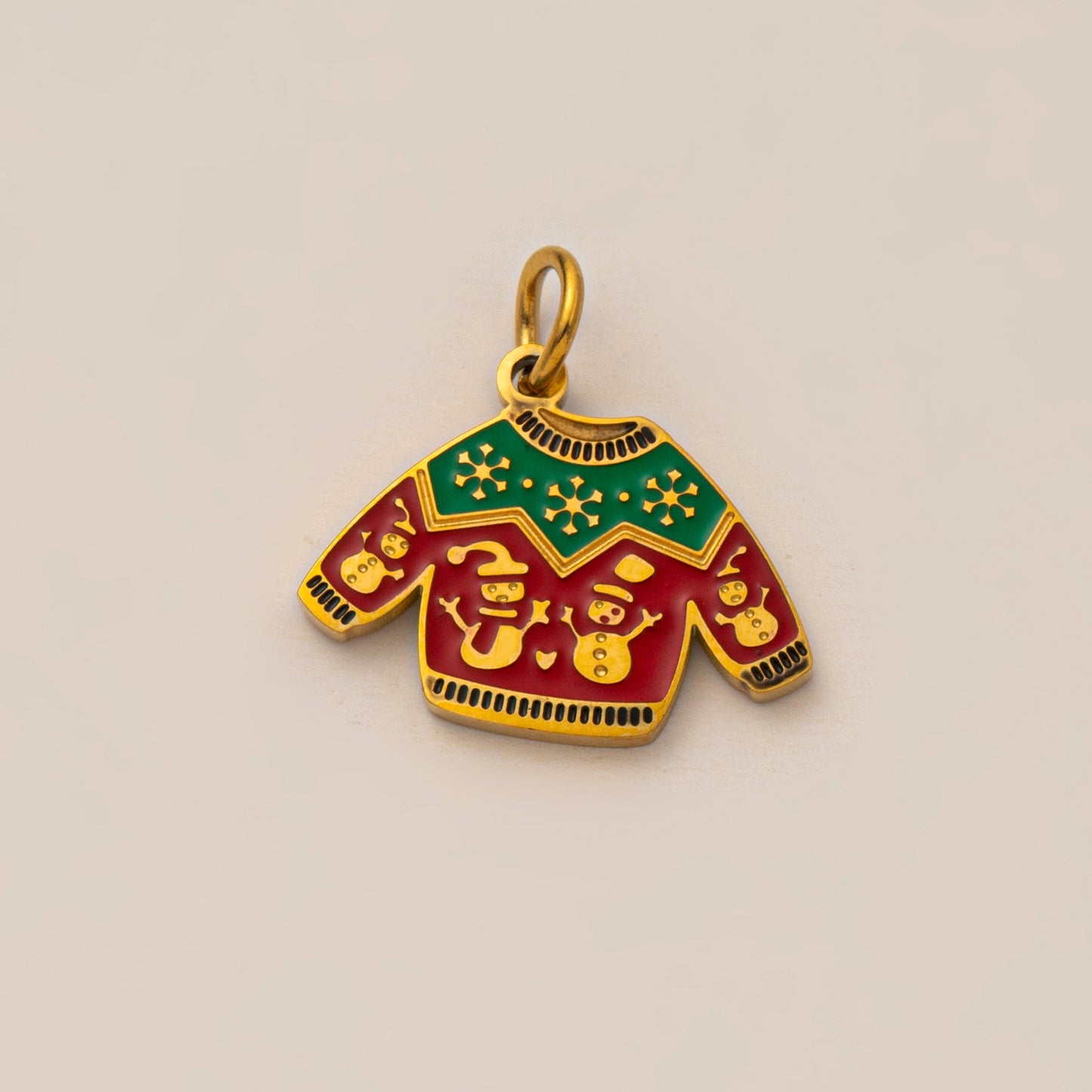 Collana con ciondolo a barra geometrica vintage in acciaio inossidabile placcato oro PVD