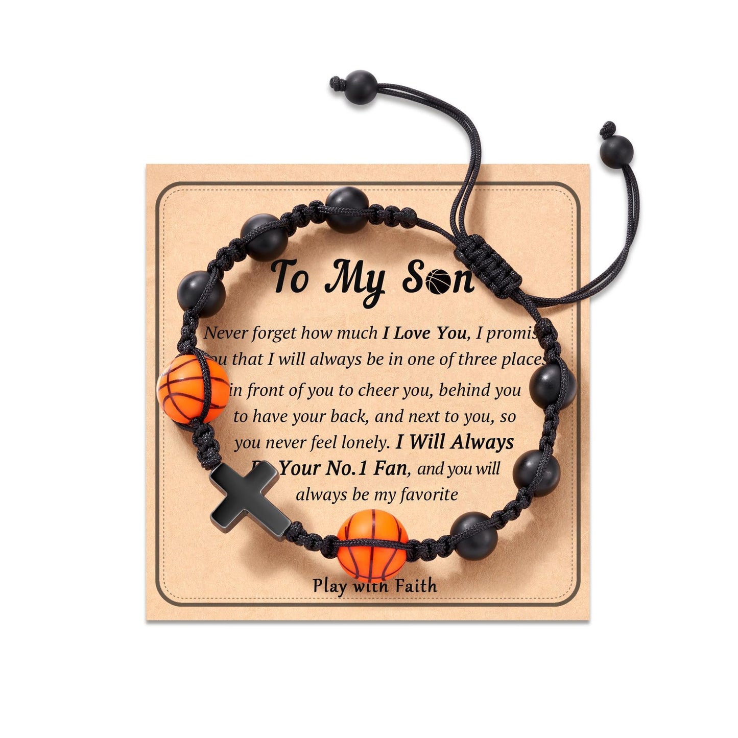 Sporty Matte Cross Braided Bracelet Unisex