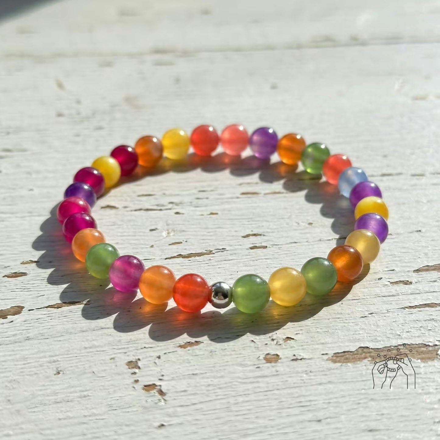 Bohemian Gradient Beaded Necklace for Women