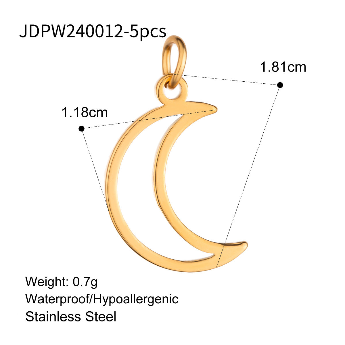 Minimalist Geometric Titanium Steel Stainless Steel Plated Charm Bar Pendant