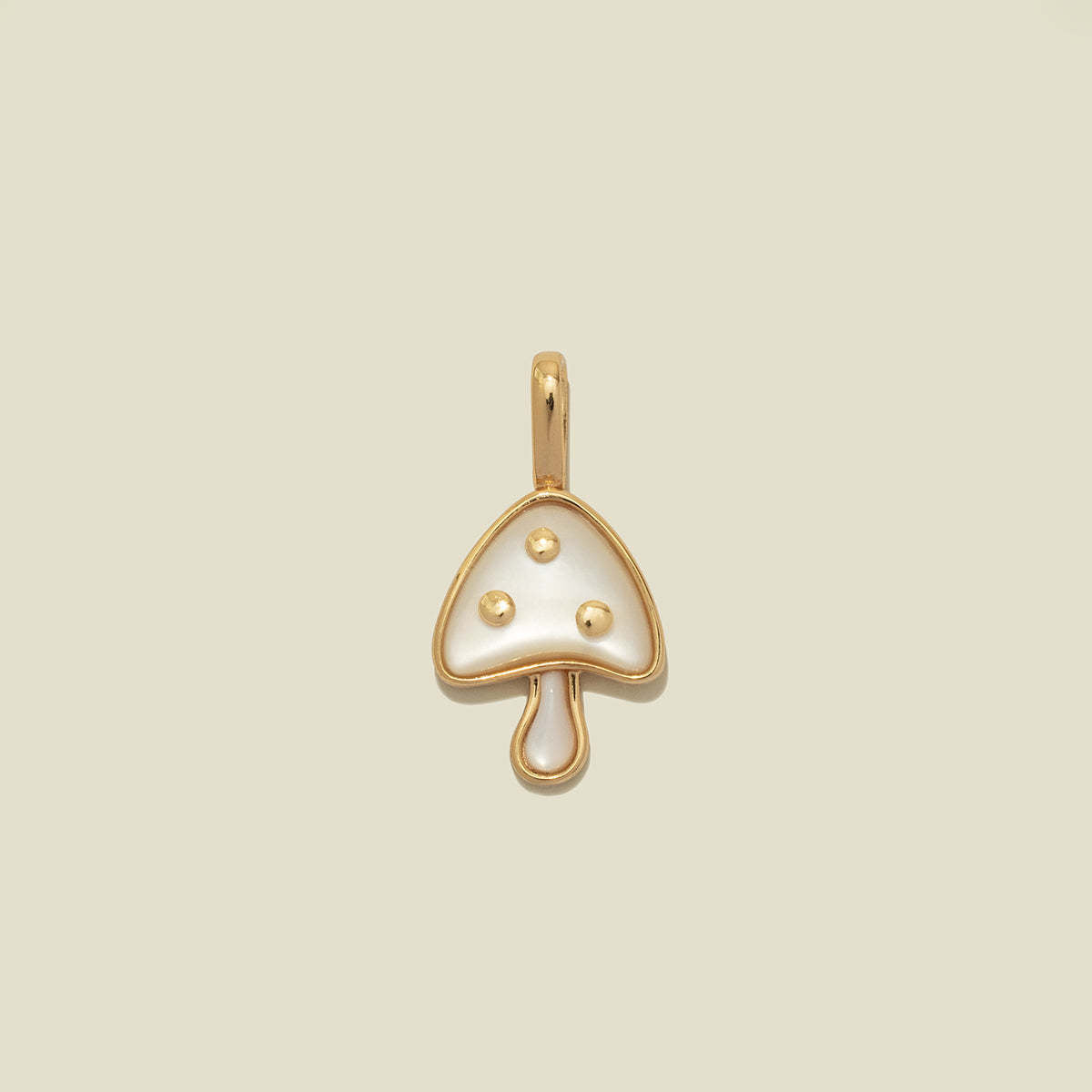 Ciondolo barretta minimalista con cuore geometrico placcato oro in ottone e strass