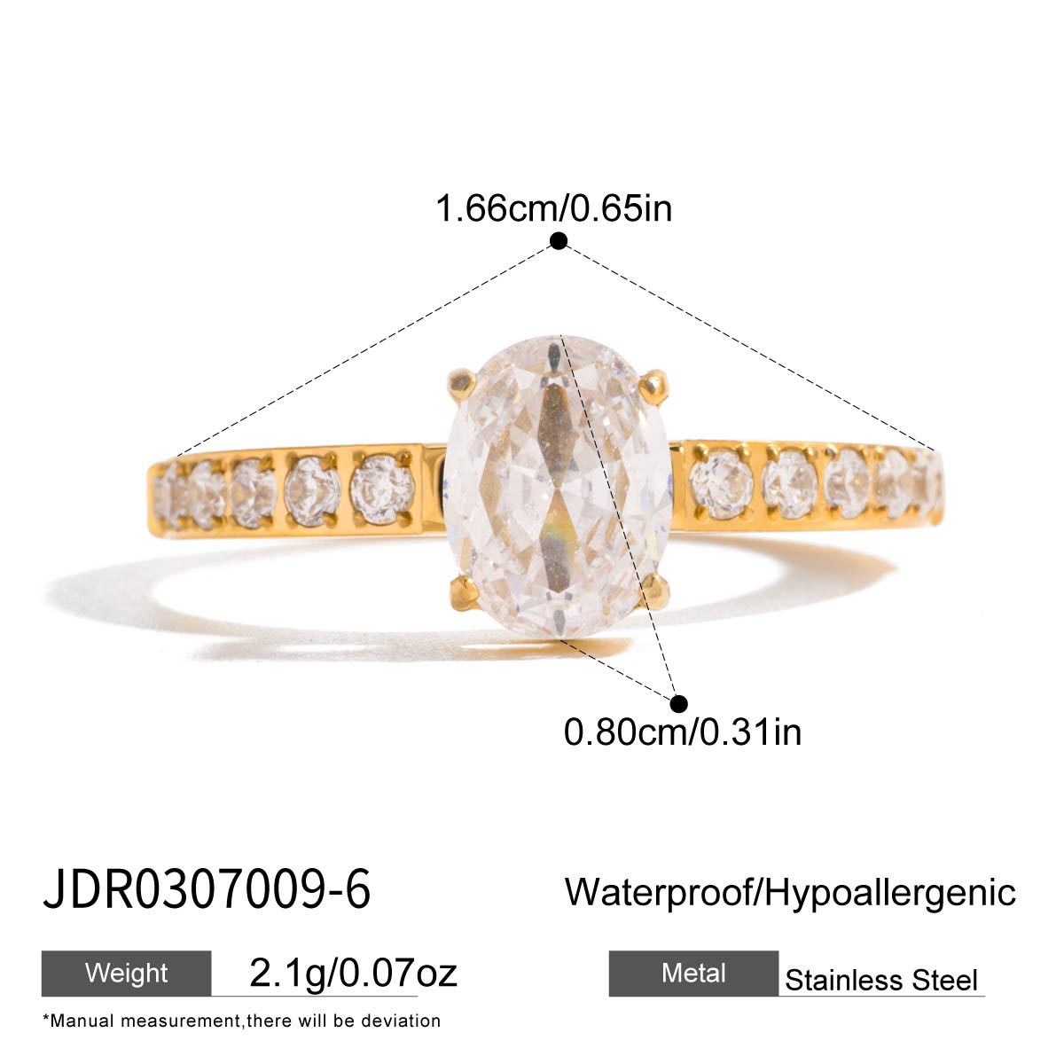 Collar chapado en acero titanio estilo geométrico con circonita para mujer, cadena de dedo minimalista de lujo, joyería de acero inoxidable