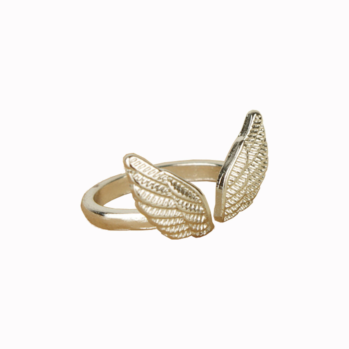Anello Aperto Ala d'Angelo da Donna, Lega, Geometrico, Punk, Dolce Freddo, Minimalista, Austero, Individualista, Anello alla Moda