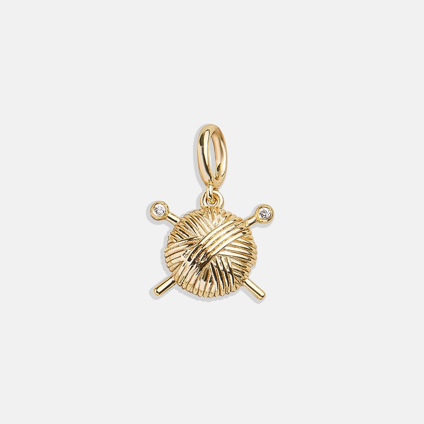 18K Gold Plated Stainless Steel Charm Bar for DIY Bag Pendant and Brooch Accessories