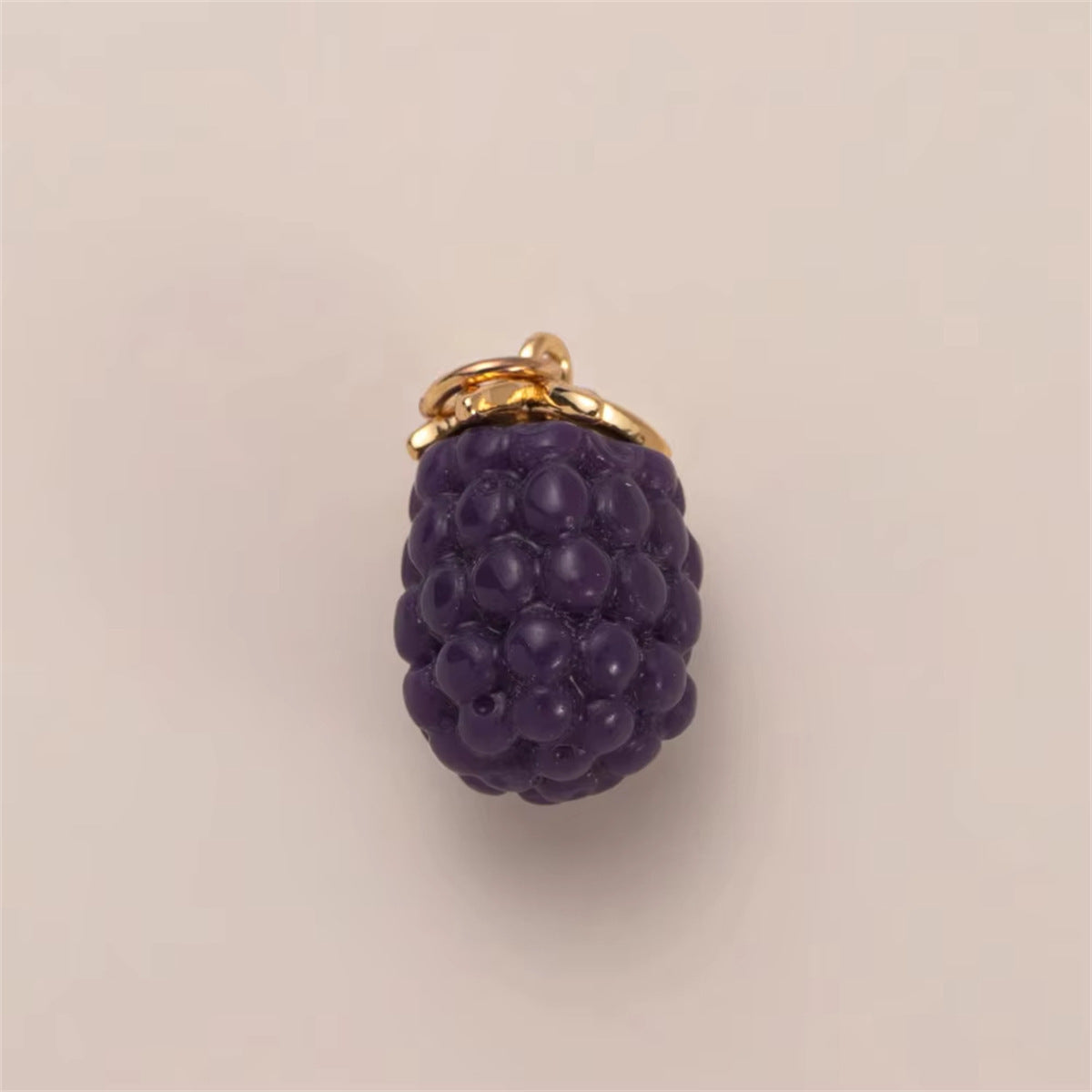 Minimalist Fruit Shape Brass PVD Plated DIY Charm Bar