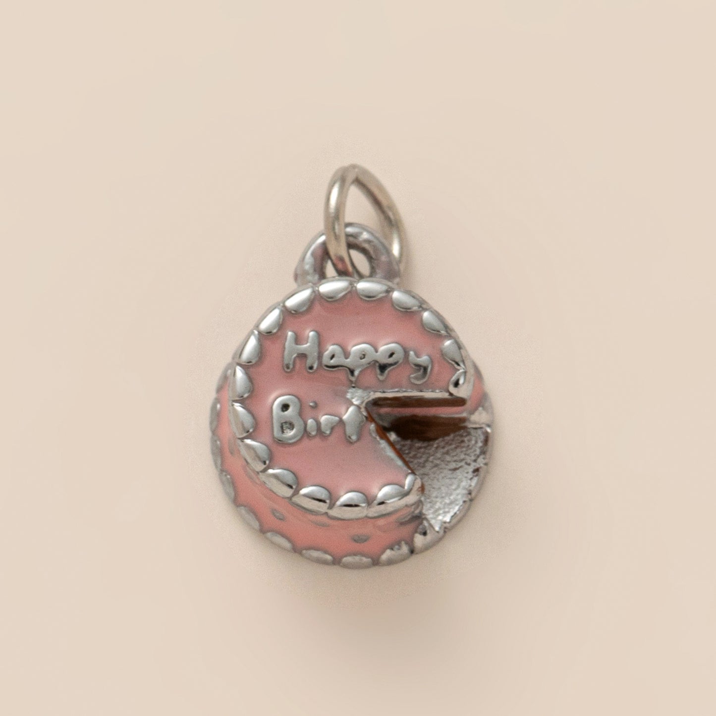 Plated Stainless Steel Necklace with Rhinestone and Gemstone Accents Featuring Cassette, Cake, Cloud, Shoe, Fries, and Headphone Charms