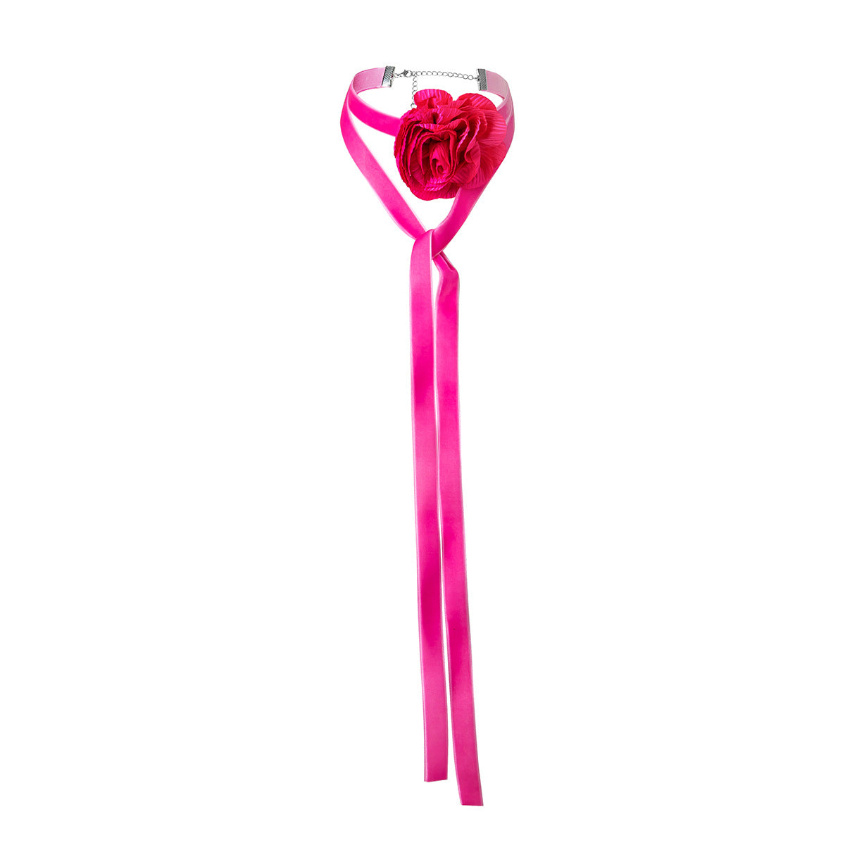 Collana Girocollo con Nappe Geometriche Floreali Fatta a Mano con Ciondolo Fai da Te per Donne
