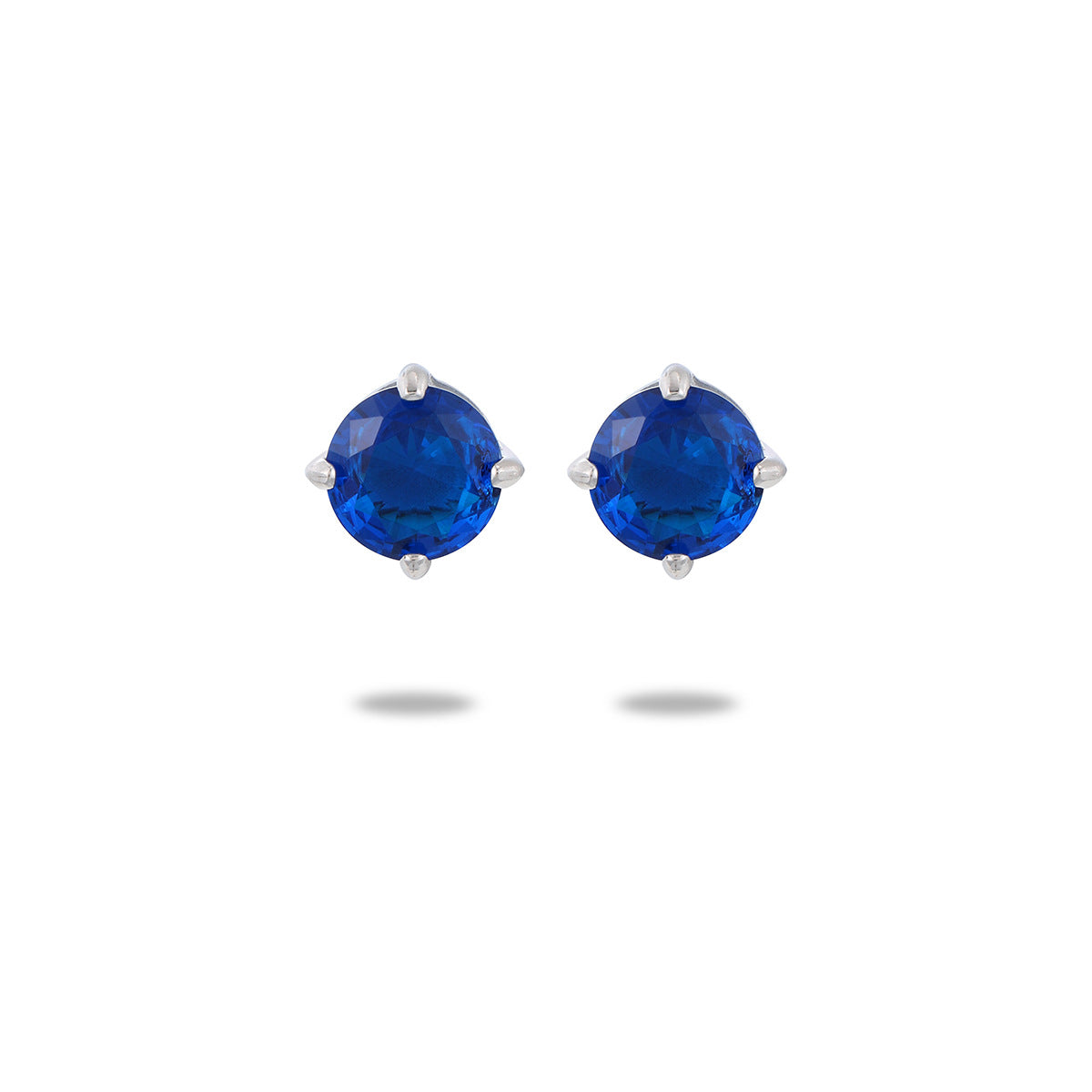 Pendientes minimalistas pequeños de acero inoxidable geométricos para mujer con circonita colorida y chapado al vacío en oro de 18K
