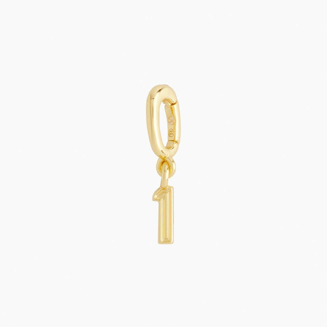 Ciondolo Bar Minimalista Geometrico a Forma di Animale in Acciaio Inox Placcato Oro 18K PVD per Collana con Catena a Cavo