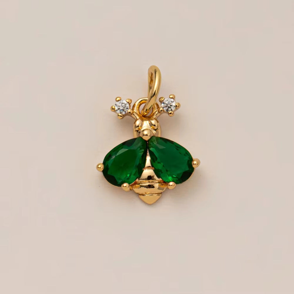 Minimalist Luxury 18K Gold Plated Brass Animal Pendant Necklace for Unisex