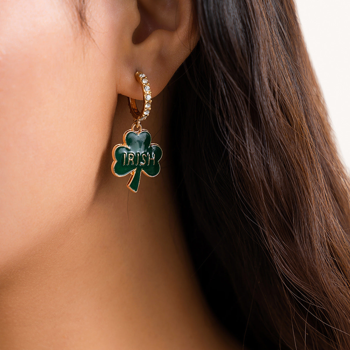 Minimalist Alloy Plated Leaf Earrings for Women