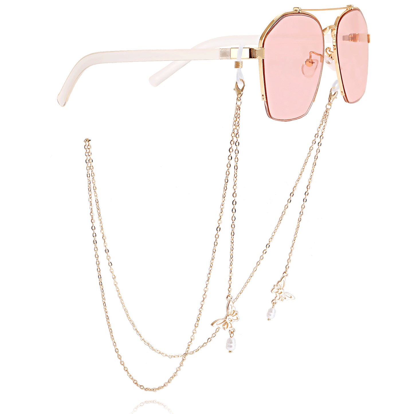 Acrylic Alloy Glasses Chain Mask Chain