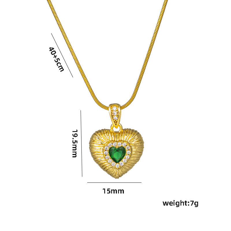 Minimalist Star Pendant Necklace for Women in Titanium Steel with Rhinestone Inlay and O-Chain Design