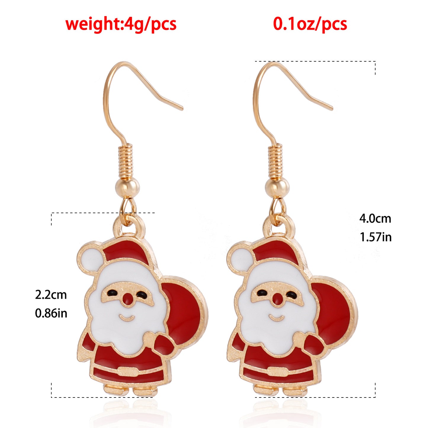 Geometric Plated Alloy Earrings for Women
