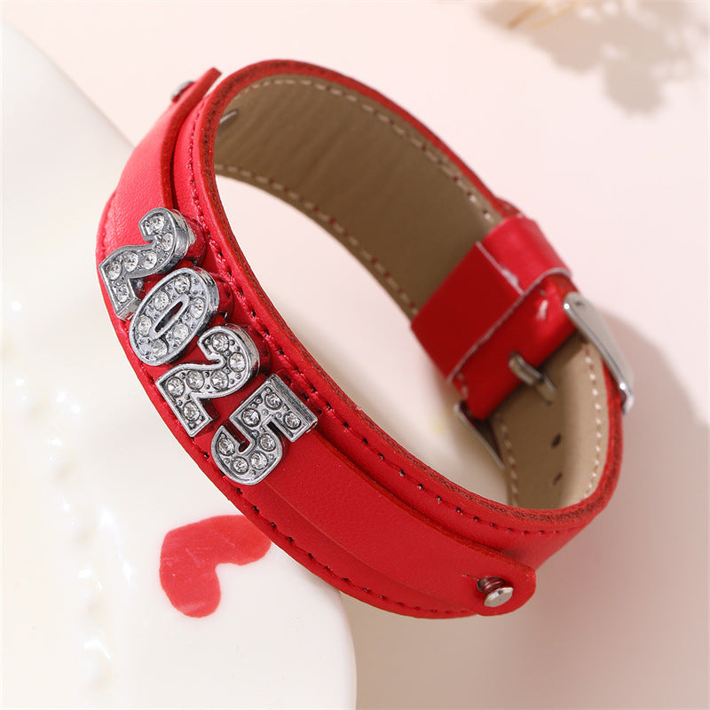 Princess Style Star-Shaped Resin Bracelet with Rhinestone Accents for Girls Aged 6 to 10 Years