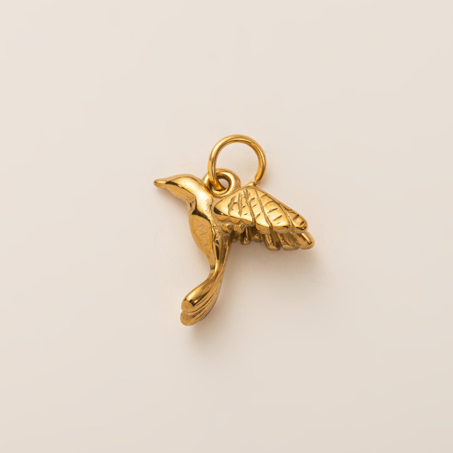 Charm a barra con ciondolo animale in acciaio inossidabile placcato oro 18 carati per la creazione di gioielli fai da te, stile casual da lavoro