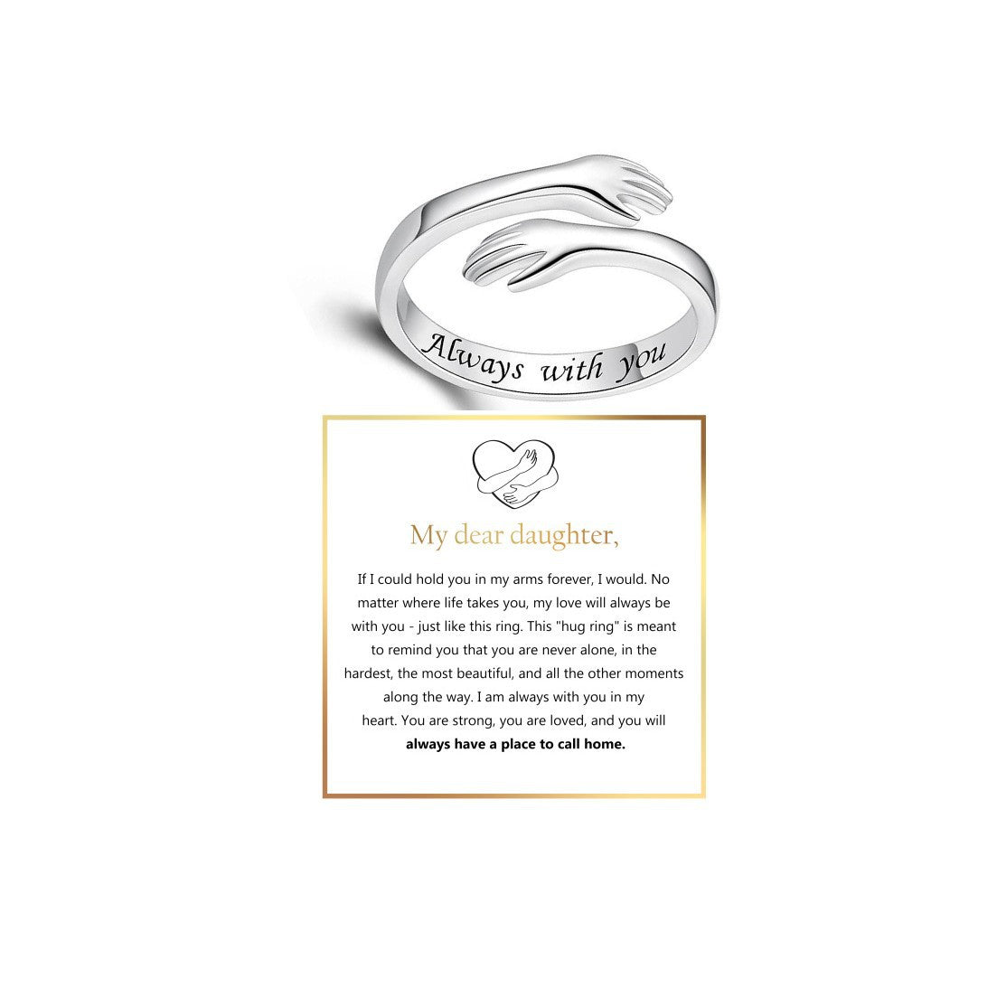 Anello Regolabile Minimalista Geometrico in Acciaio al Titanio con Design a Spirale Ritorta per Donne e Uomini