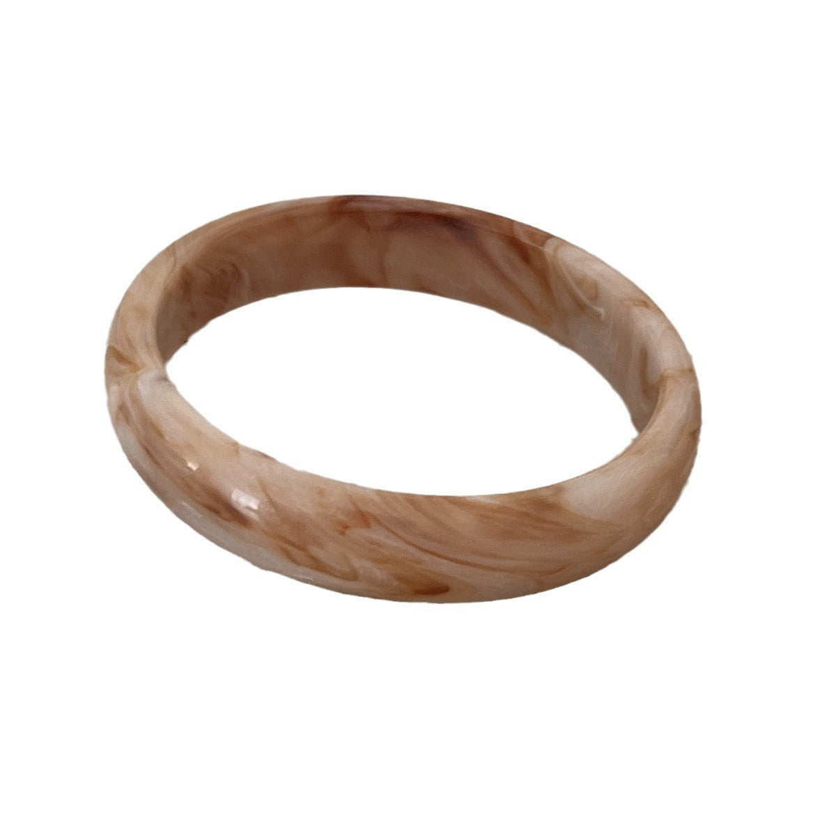 Vintage Geometric Round Resin Bracelet for Women