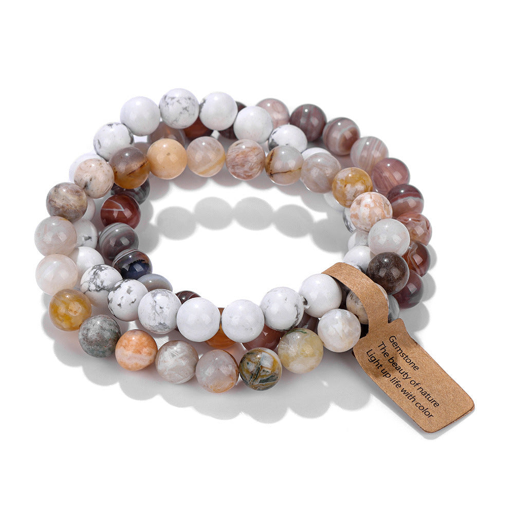 Casual Rainbow Fruit Shape Crystal Bracelet for Women