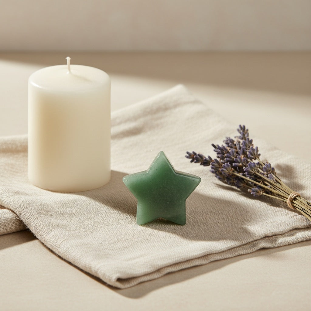 Minimalist Star Crystal Charm Bar Polished DIY Accessories
