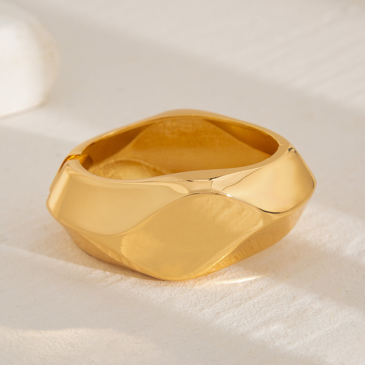 Luxury Casual Oval Abstract Zinc Alloy Plated Bracelet Set