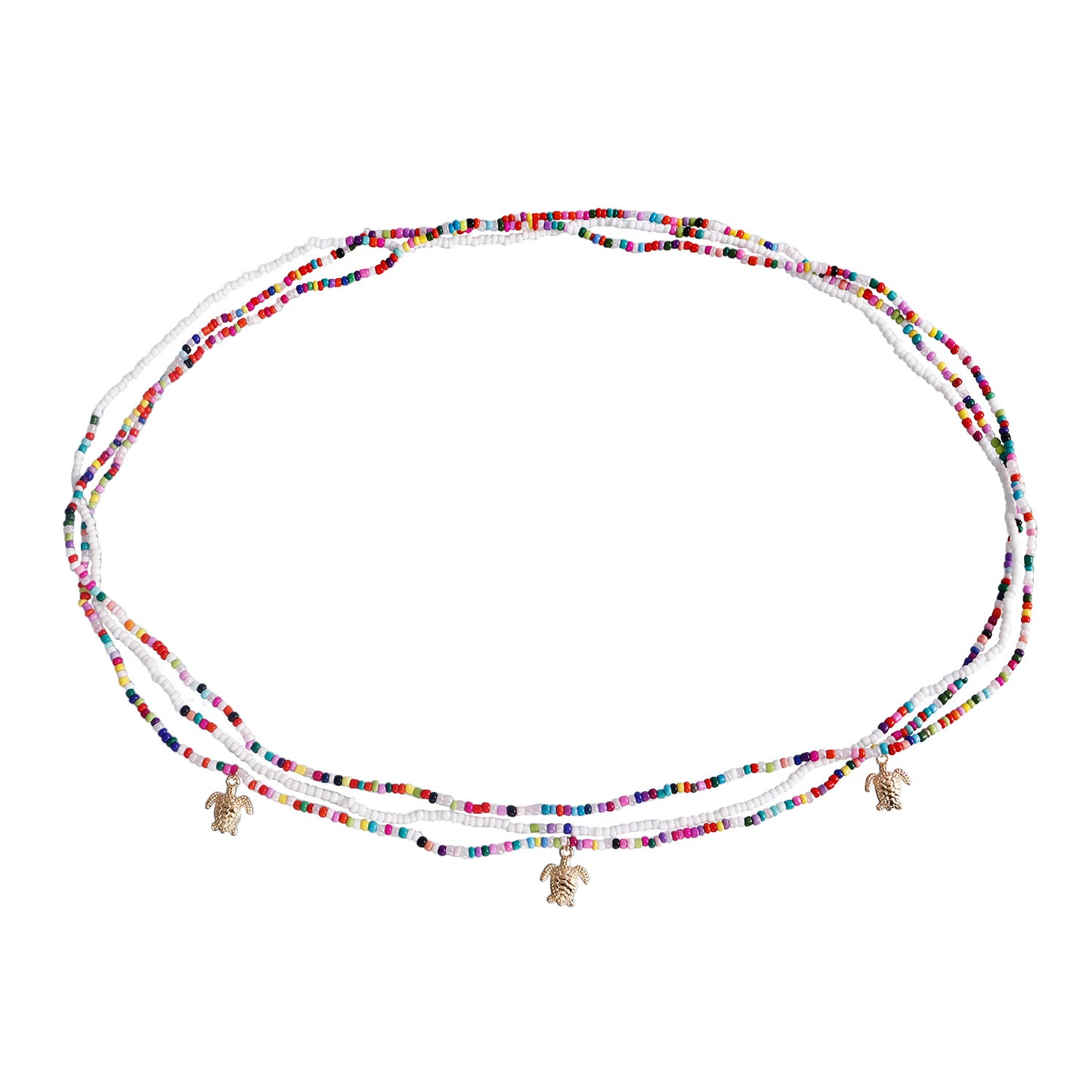 Casual Punk Metal Body Chain with Pearl Shell and Starfish for Women