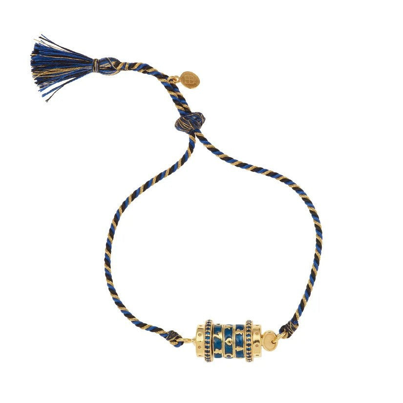 Collana Bohemien Geometrica con Ciondolo a Stella e Occhio in Rame Placcato Oro
