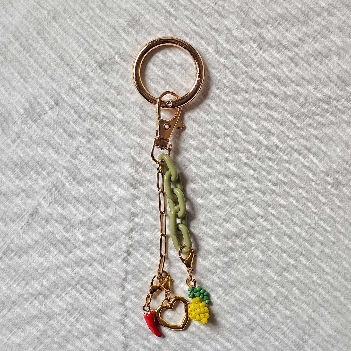 Minimalist Alloy Fruit Floral DIY Charm Bar Pendant