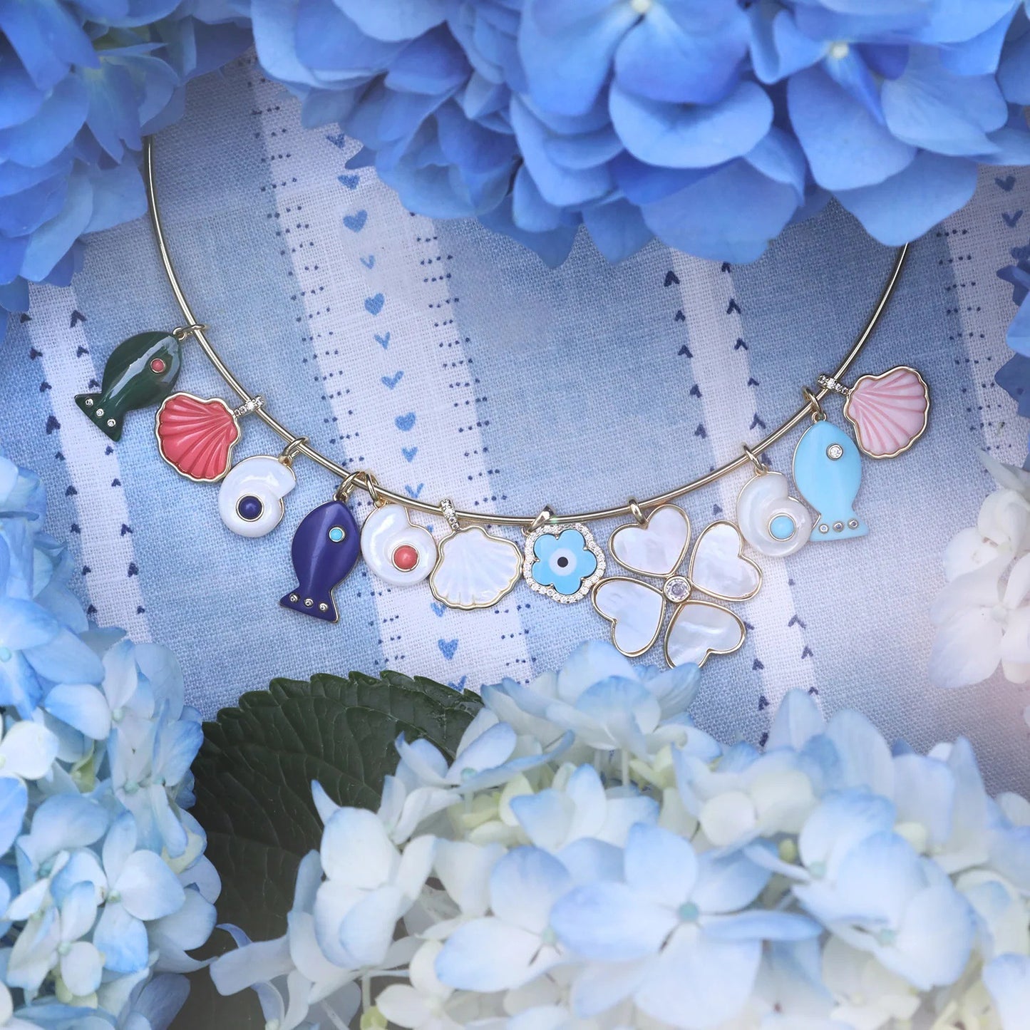 Sweet Cartoon Drip Oil Plated Stainless Steel Animal Charm Bar