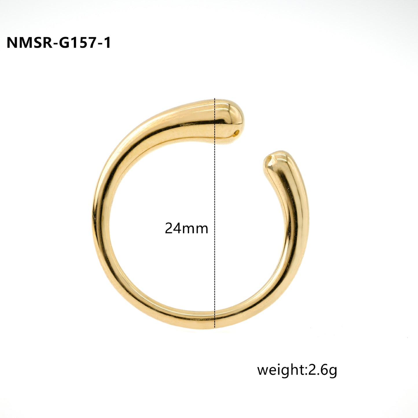 Set Collana, Bracciale e Anello Cuore in Acciaio Inossidabile Placcato Oro 18K di Lusso