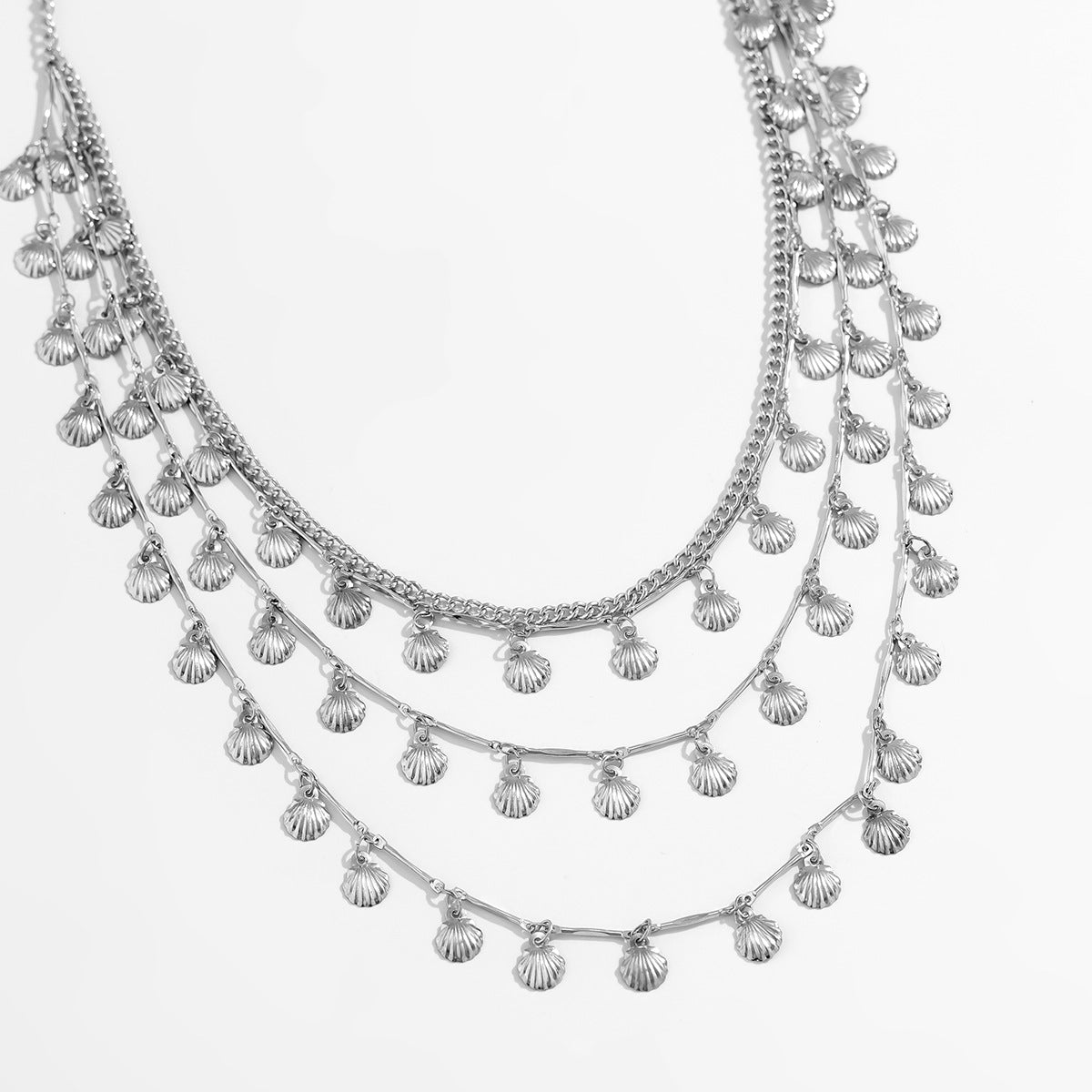 Vintage Bohemian Star Alloy Plated Waist Chain with Gemstone and Pearl Inlay for Women