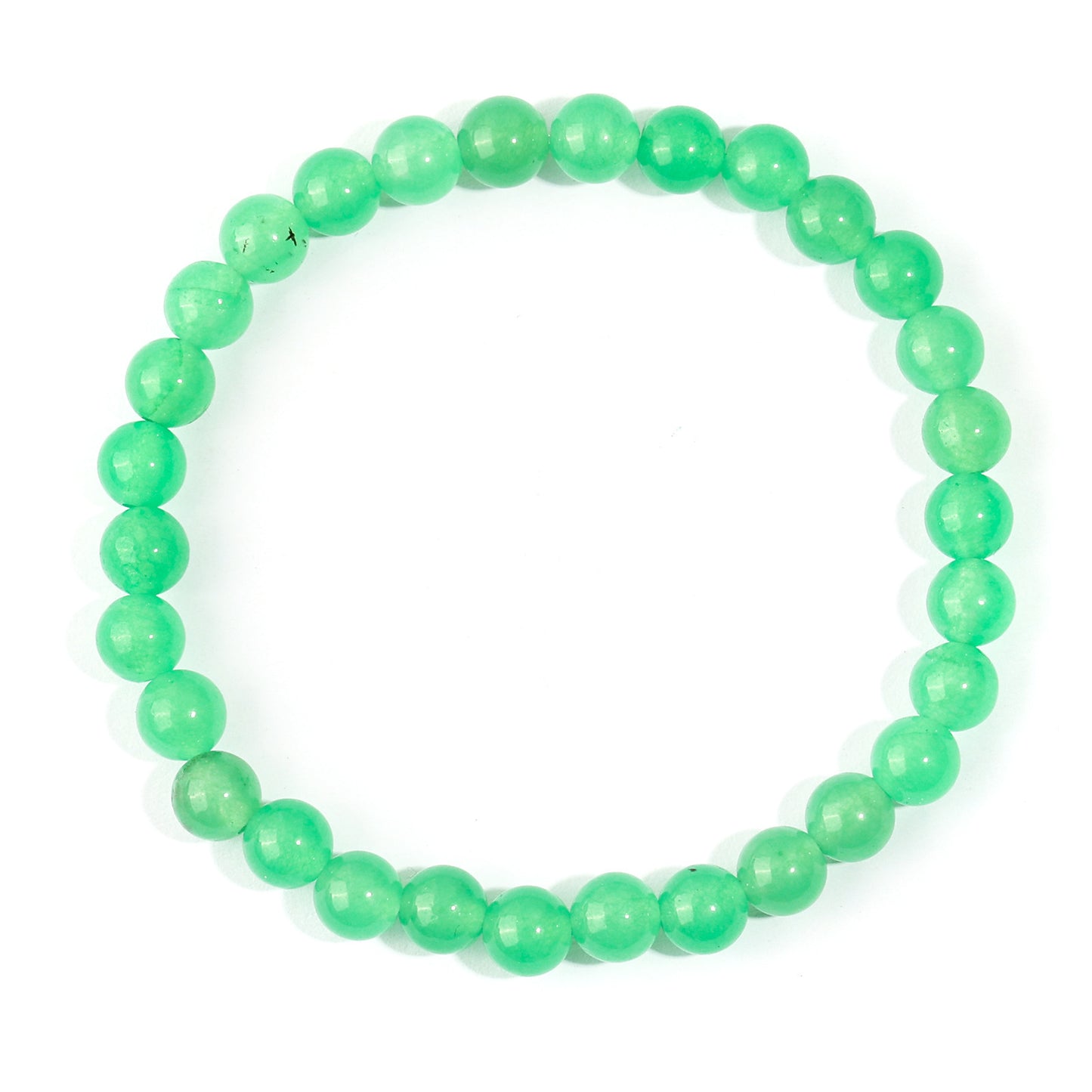 Minimalist Geometric Agate Beaded Bracelet Handmade Natural Stone Elastic Cord Jewelry Unisex