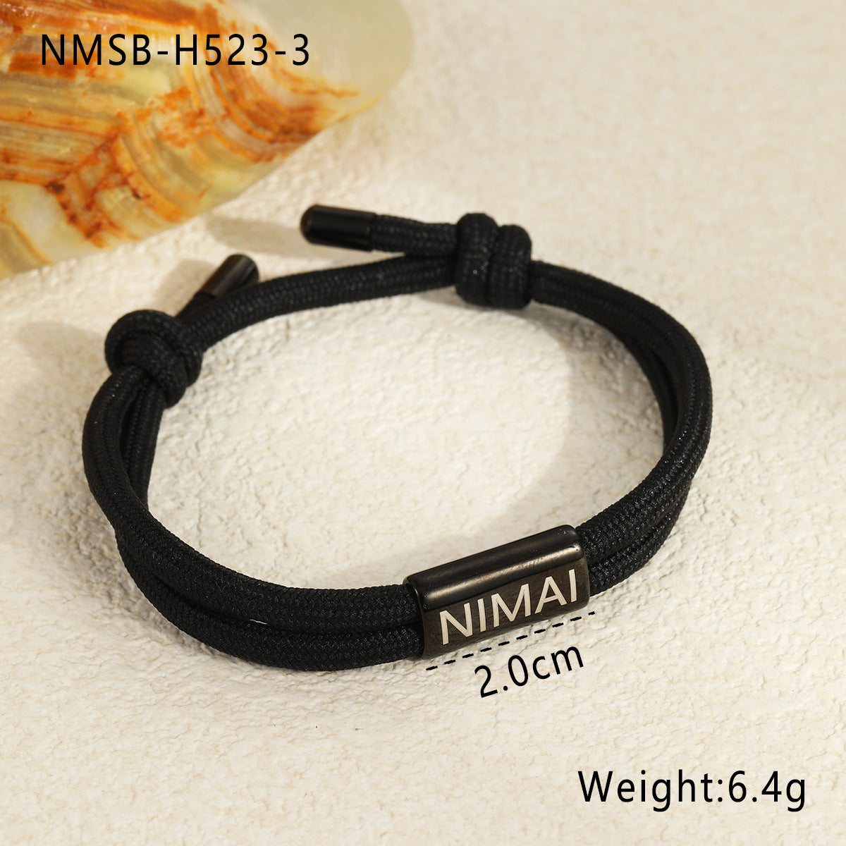 18K Gold Plated Geometric Stainless Steel Titanium Steel DIY Charm Bar Bracelet for Men and Women