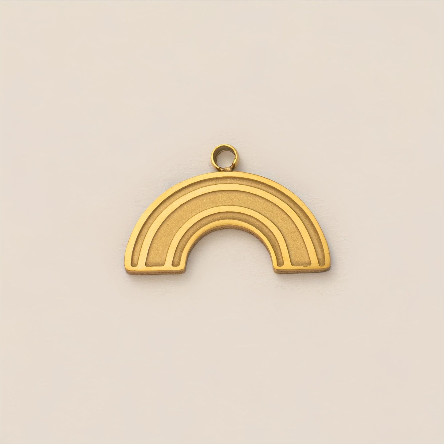 Minimalist Stainless Steel Plated Star Moon Round Square Geometric Charm Bar