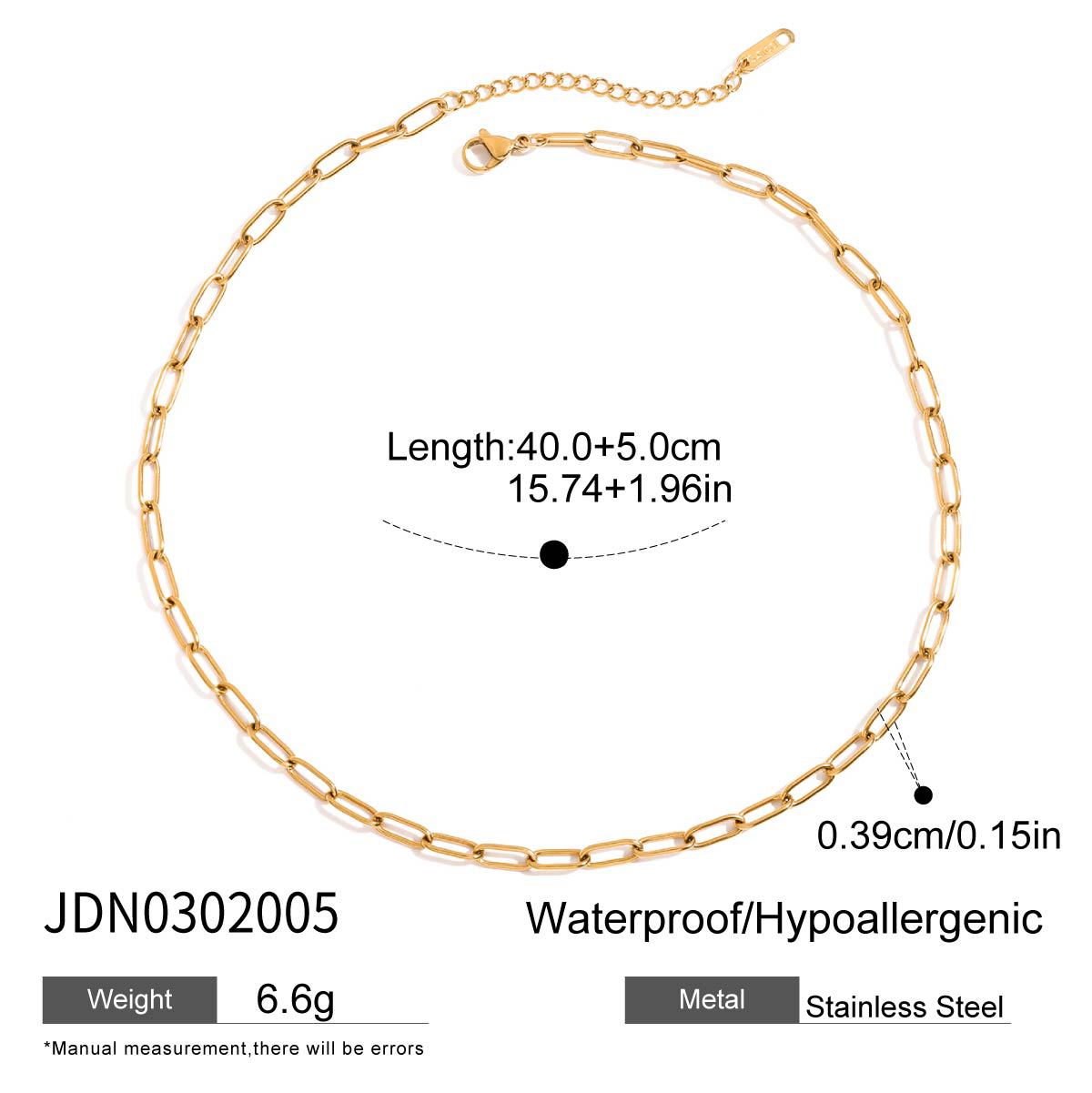 Minimalist Heart Titanium Steel Pendant Stainless Steel Necklace for Women
