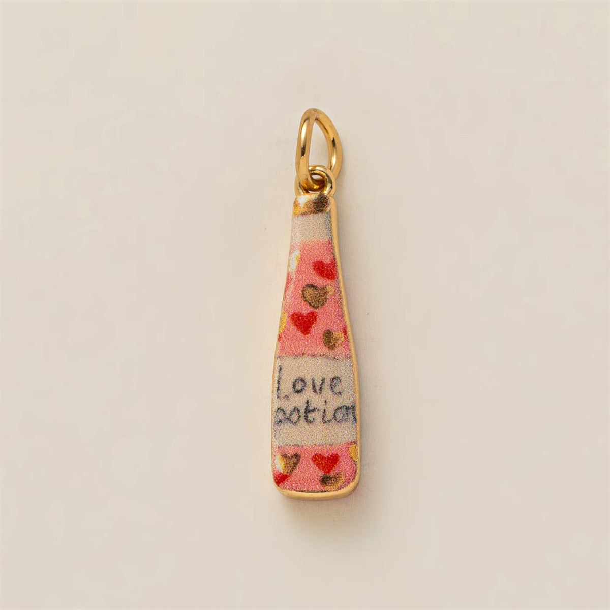 Minimalist PVD Plated Brass Fruit Charm Bar
