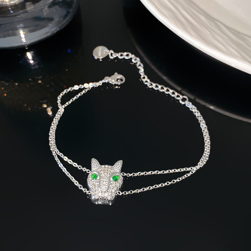 Geometric Animal Plated Titanium Steel Bracelet