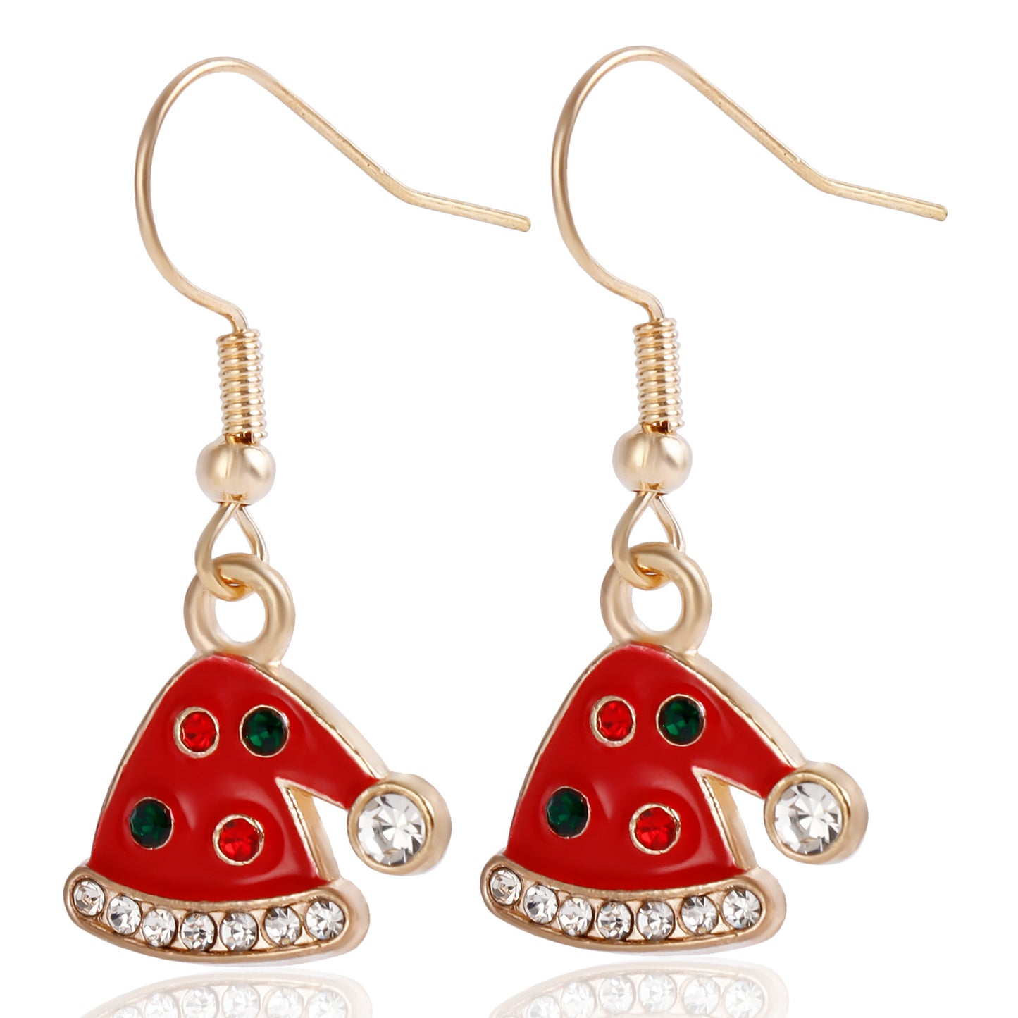 Geometric Plated Alloy Earrings for Women