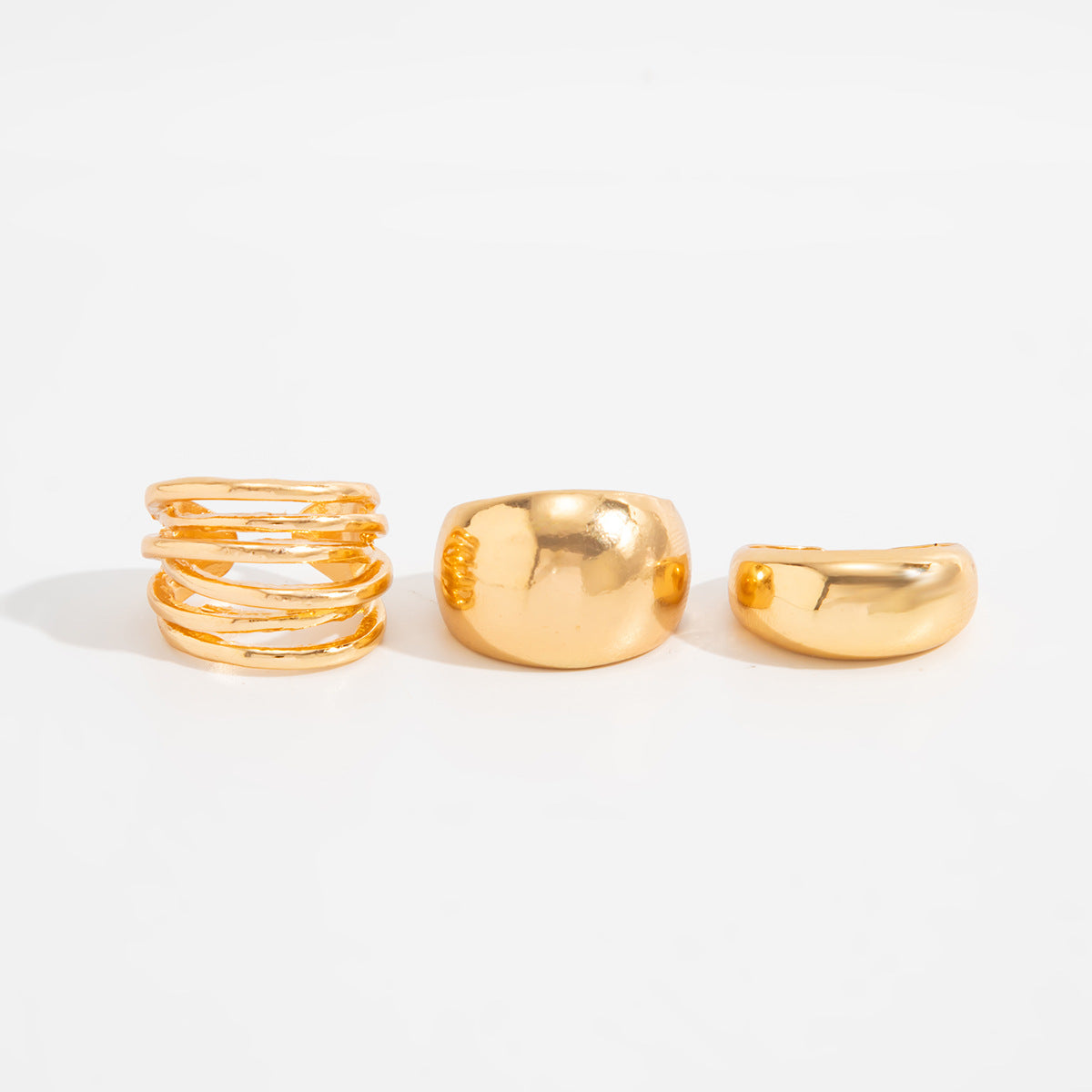 Minimalist Geometric Zinc Alloy Toe Ring for Women