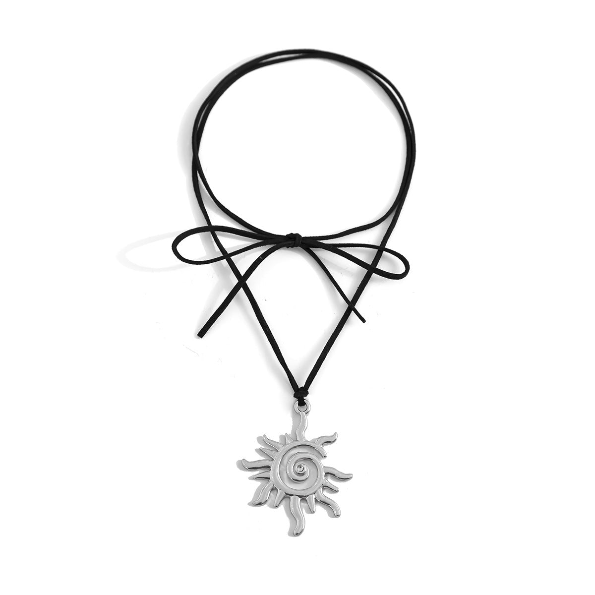 Dulce y Atrevido Collar con Colgante de Estrella y Concha Marina para Verano en Aleación de Zinc con Acabado Chapado para Mujer