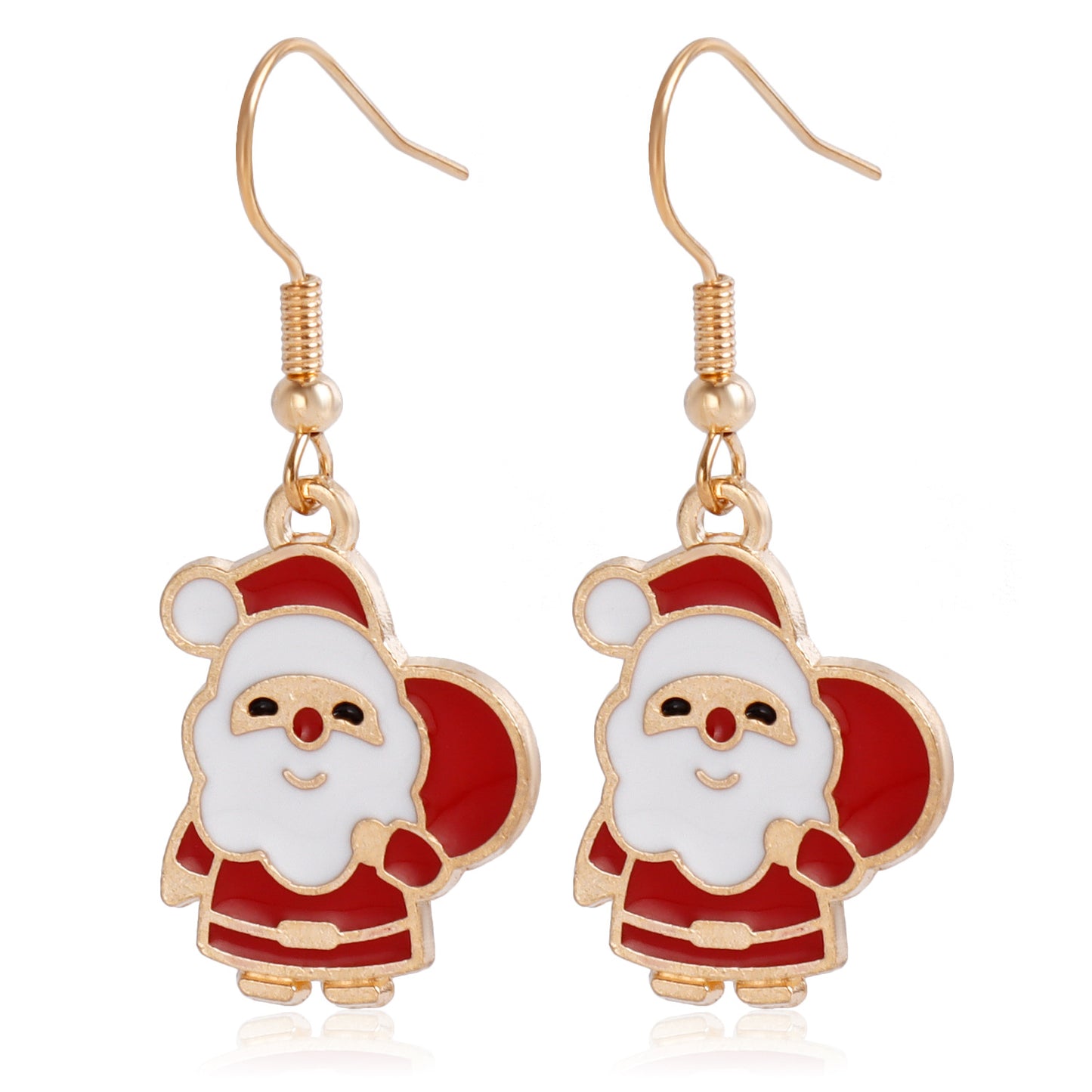 Geometric Plated Alloy Earrings for Women