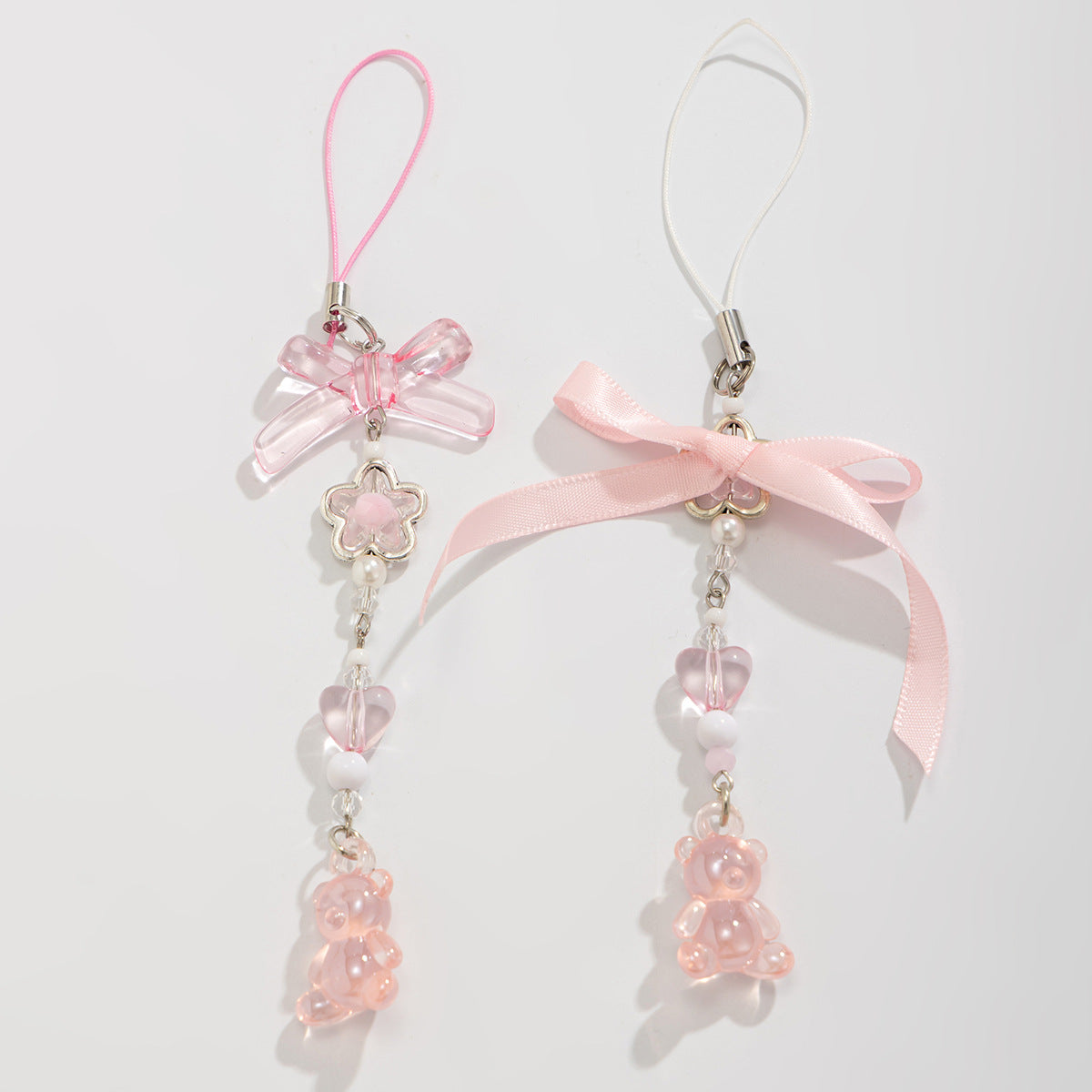 Sweet Shell Starfish Animal Charm Keychain Plated Pendant