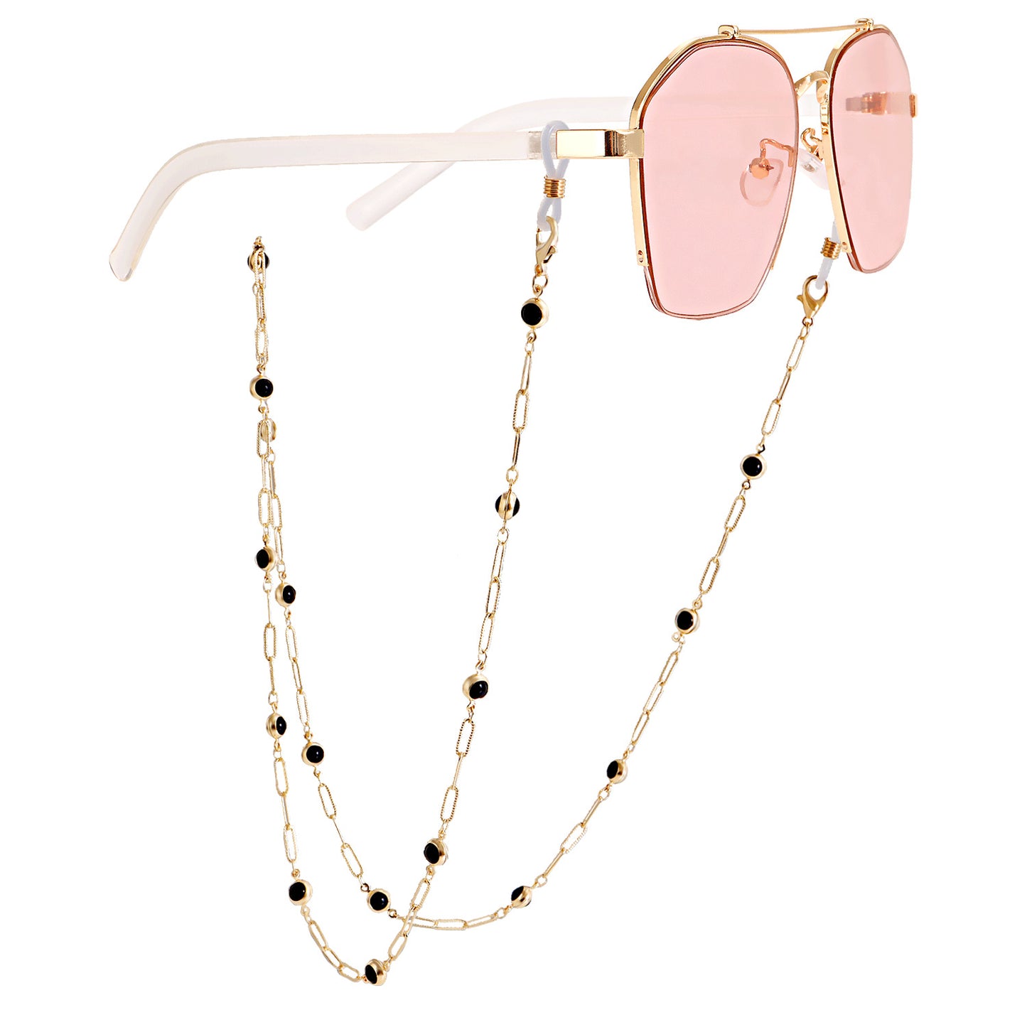 Alloy Anti-Slip Mask Chain and Eyeglass Holder Strap