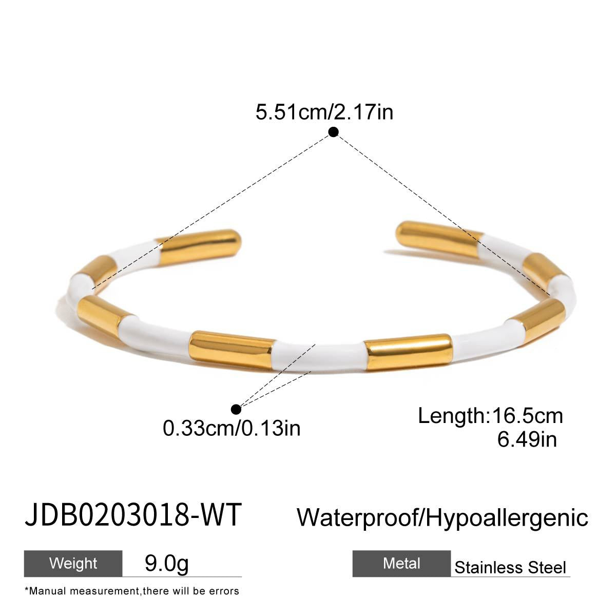 Pulsera Minimalista de Acero Inoxidable con Forma de Fruta, Perlas y Acabado Chapado para Mujer