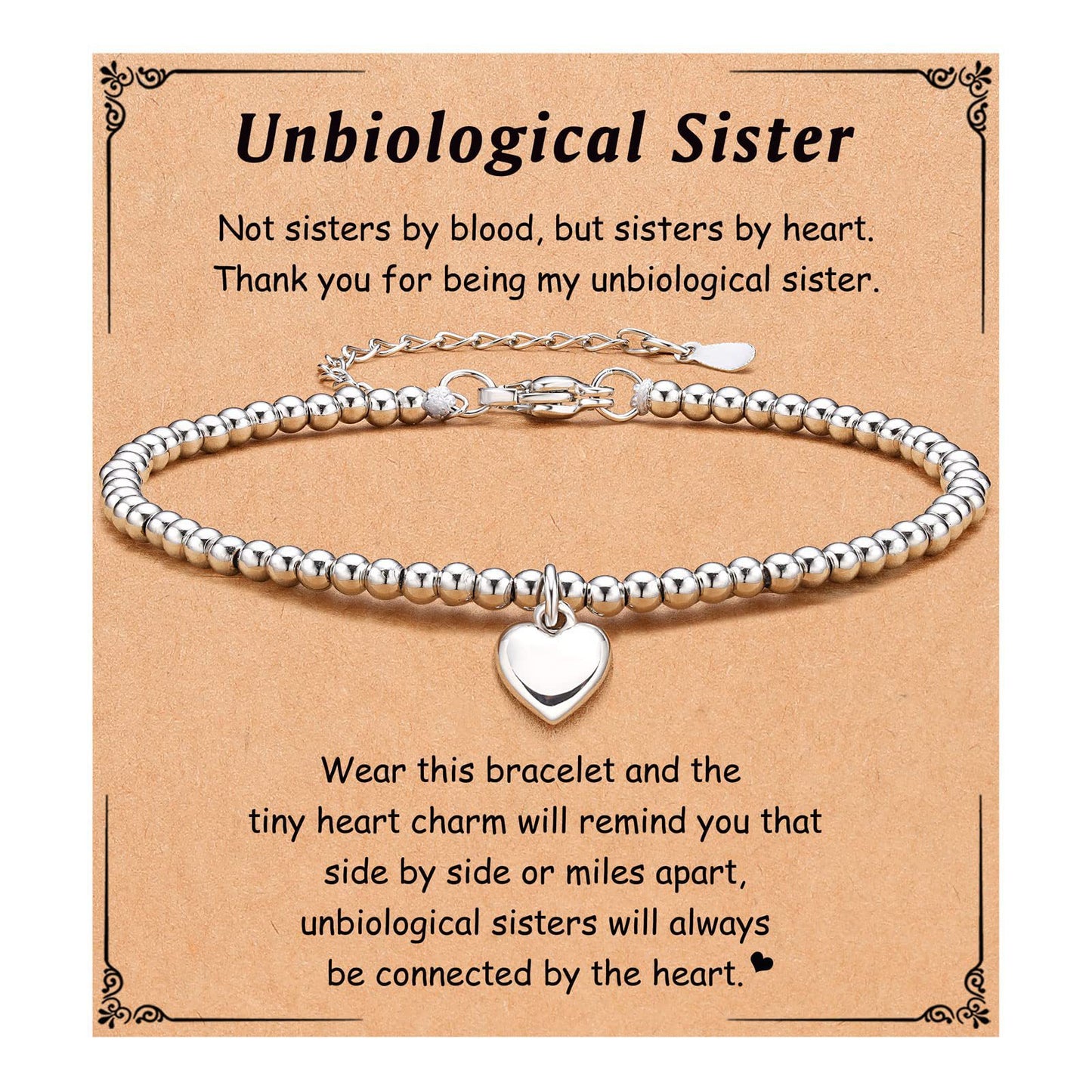 Elegant Heart Shape Titanium Steel Silver Plated Pearl Bracelet for Women