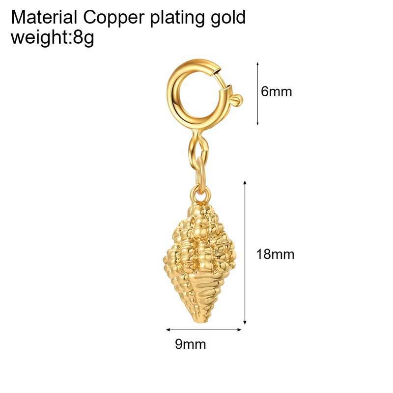 Minimalist Geometric Agate Stainless Steel Pendant 18K Gold PVD Plated Cable Chain Necklace for Unisex DIY Charm Bar